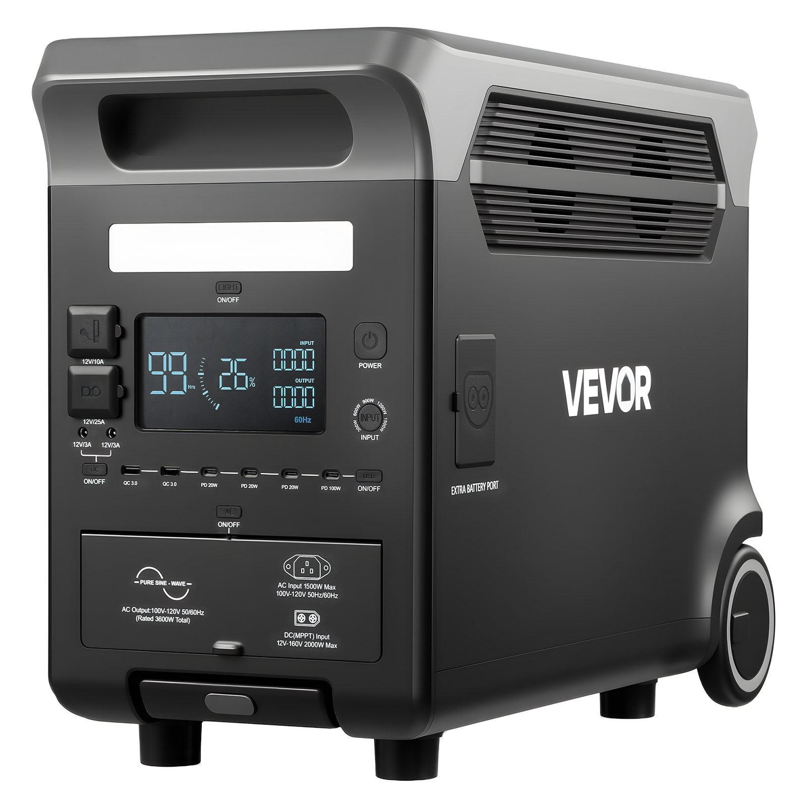 Unleash Power Anywhere with the Portable Power Station